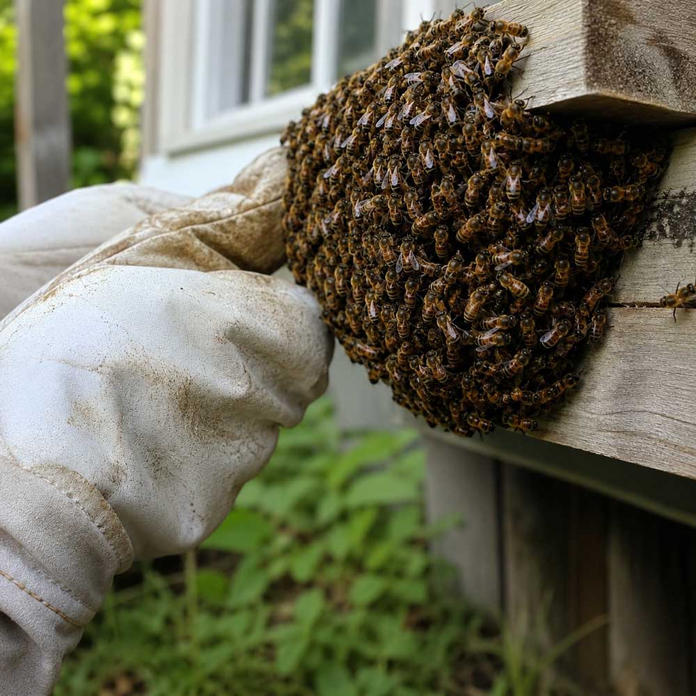 Honeybee Removal & Safe Transfer